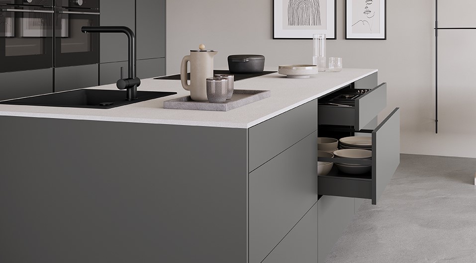 Nbox More Design 500033 Schiefergrau | Kutchenhaus, Chester